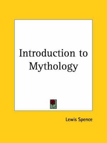 Cover image for Introduction to Mythology
