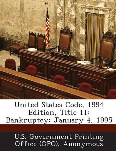 Cover image for United States Code, 1994 Edition, Title 11