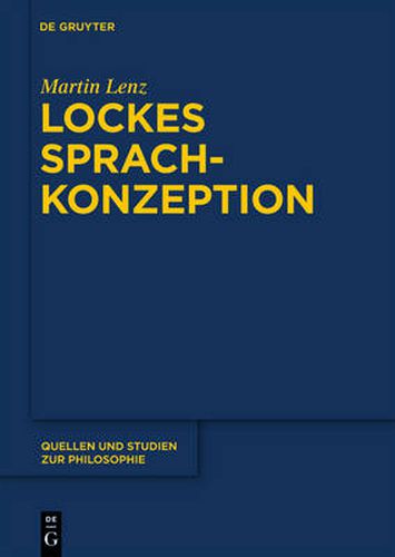 Cover image for Lockes Sprachkonzeption