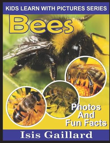 Cover image for Bees: Photos and Fun Facts for Kids