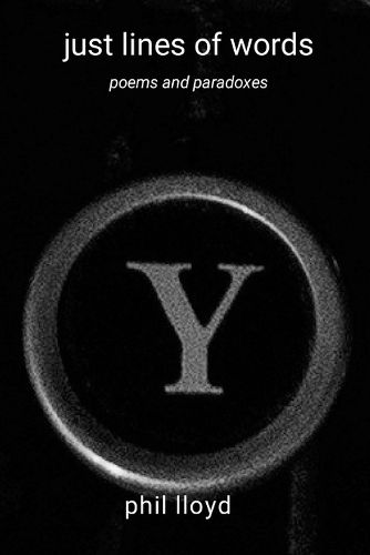 Cover image for just lines of words