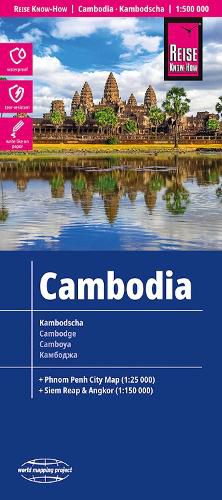Cover image for Cambodia Map