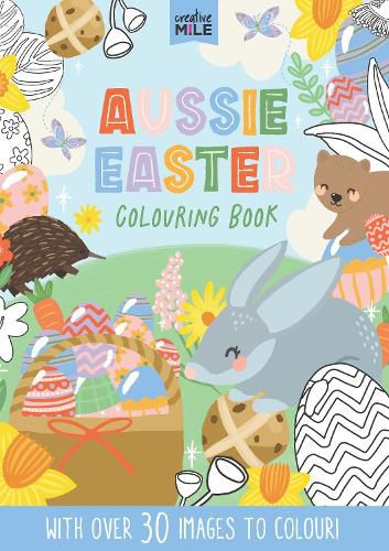 Cover image for Aussie Easter Colouring Book