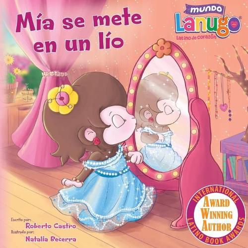 Cover image for Mia se mete en un lio