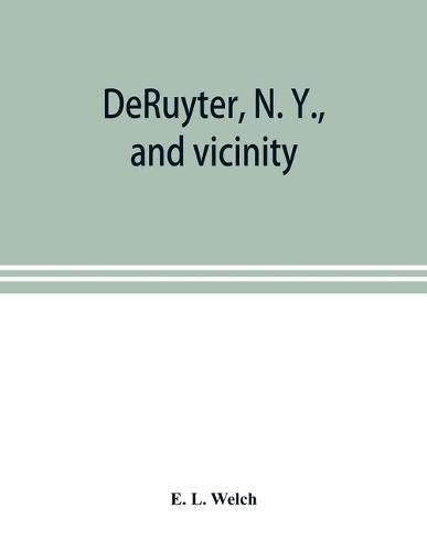 Cover image for DeRuyter, N. Y., and vicinity