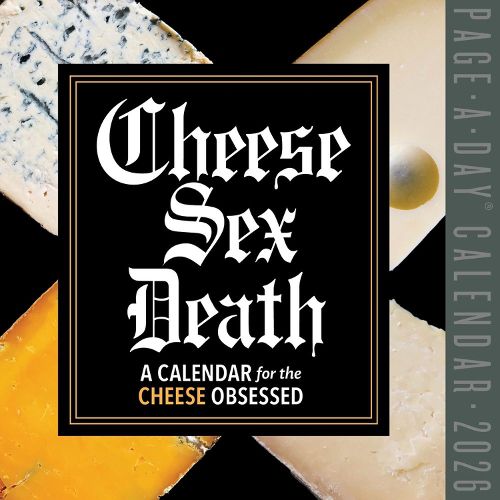 Cover image for Cheese Sex Death Page-A-Day (R) Calendar 2026