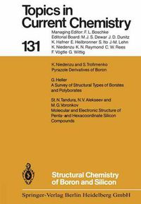 Cover image for Structural Chemistry of Boron and Silicon