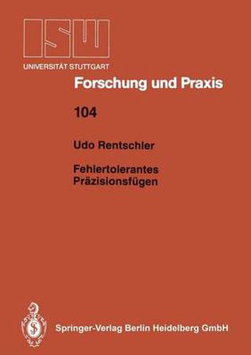 Cover image for Fehlertolerantes Prazisionsfugen