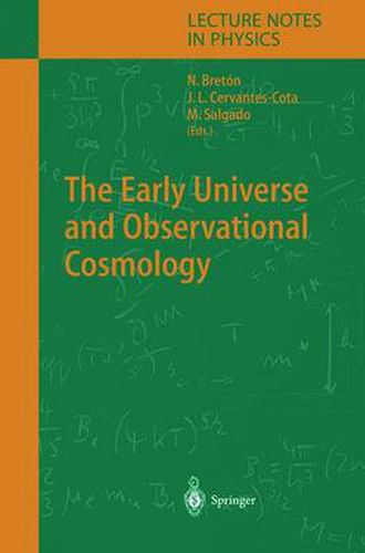 The Early Universe and Observational Cosmology