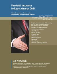 Cover image for Plunkett's Insurance Industry Almanac 2024