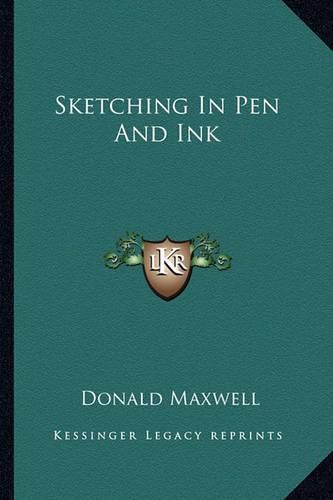 Cover image for Sketching in Pen and Ink