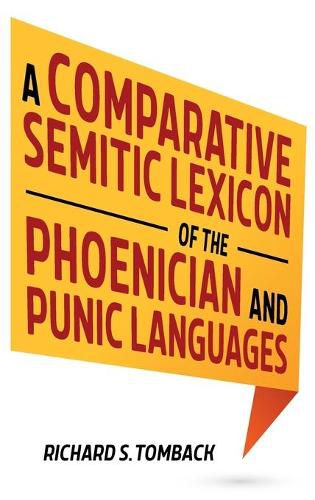 Cover image for A Comparative Semitic Lexicon of the Phoenician and Punic Languages