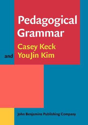 Cover image for Pedagogical Grammar