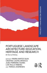 Cover image for Portuguese Landscape Architecture Education, Heritage and Research