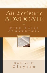 Cover image for All Scripture Advocate