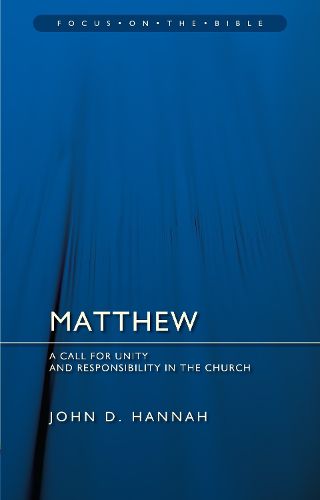 Cover image for Matthew: A Call for Unity and Responsibility in the Church