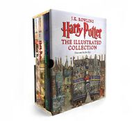 Cover image for Harry Potter: The Illustrated Collection (Books 1-3 Boxed Set)