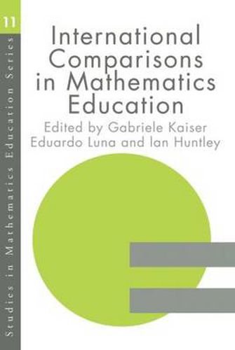 Cover image for International Comparisons in Mathematics Education