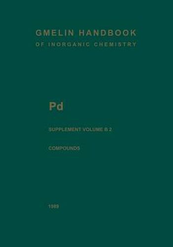 Pd Palladium: Palladium Compounds