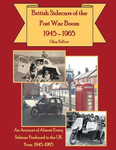 Cover image for British Sidecars of the Post-War Boom 1945-1965