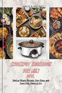 Cover image for Crockpot Cookbook for Men 2024