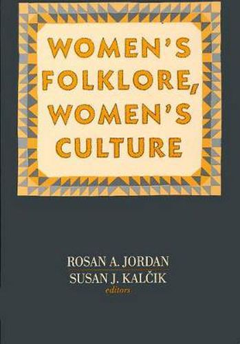 Cover image for Women's Folklore, Women's Culture