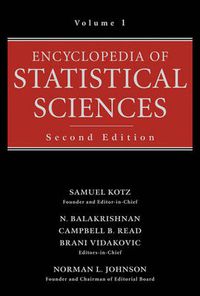 Cover image for Encyclopedia of Statistical Sciences