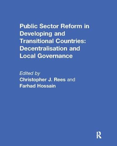 Cover image for Public Sector Reform in Developing and Transitional Countries: Decentralisation and Local Governance