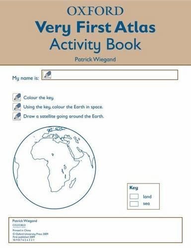 Cover image for Oxford Very First Atlas Activity Book