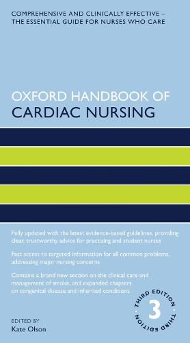 Cover image for Oxford Handbook of Cardiac Nursing