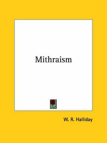 Cover image for Mithraism