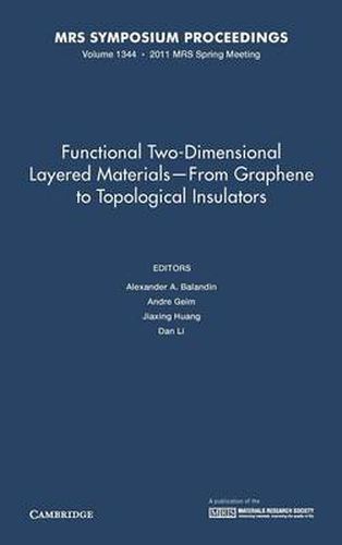 Cover image for Functional Two-Dimensional Layered Materials - From Graphene to Topological Insulators: Volume 1344