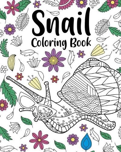 Cover image for Snail Coloring Book