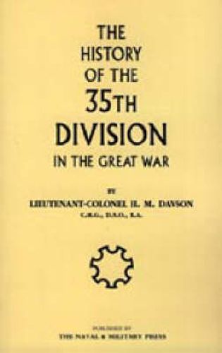 Cover image for History of the 35th Division in the Great War