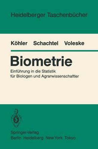 Cover image for Biometrie