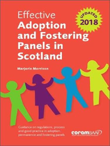 Cover image for Effective adoption and fostering panels in Scotland