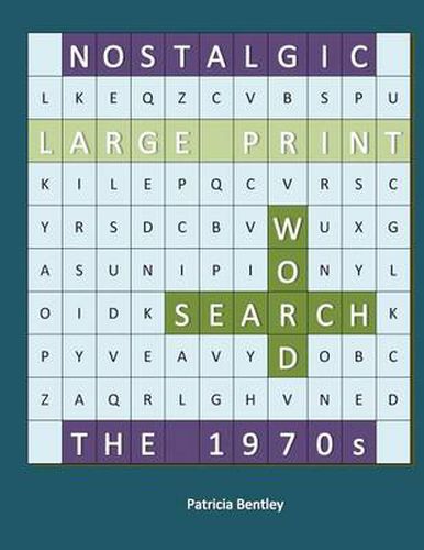 Nostalgic Large Print Word Search: The 1970s