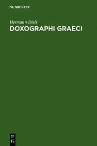 Cover image for Doxographi Graeci