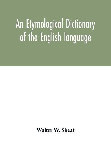 Cover image for An etymological dictionary of the English language