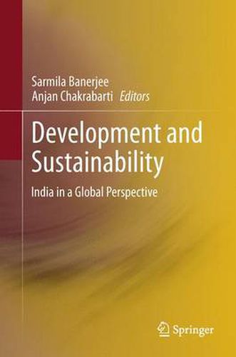 Cover image for Development and Sustainability: India in a Global Perspective