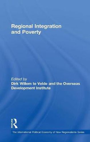 Cover image for Regional Integration and Poverty