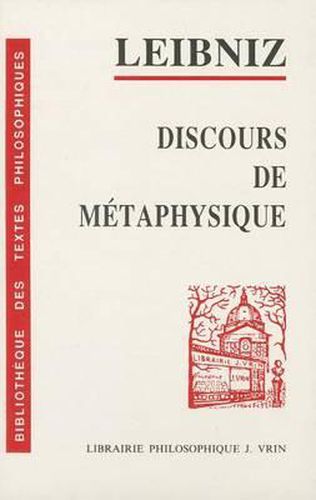 Cover image for Discours de Metaphysique
