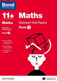 Cover image for Bond 11+: Maths: Standard Test Papers: Pack 1