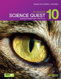 Cover image for Jacaranda Science Quest 10 Australian Curriculum 3e learnON & Print