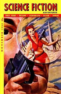 Cover image for Science Fiction Adventures, November 1952