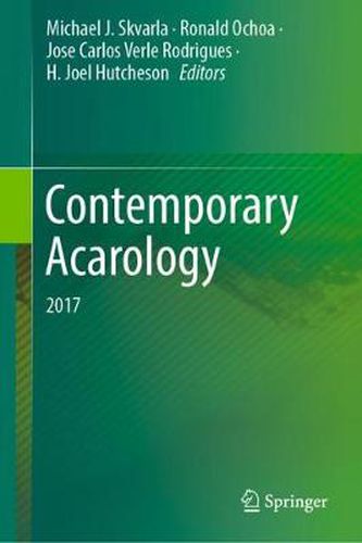 Contemporary Acarology: 2017