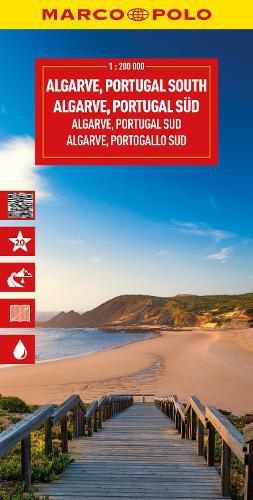 Cover image for Algarve, Portugal South Marco Polo Map