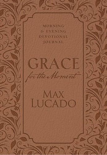 Cover image for Grace for the Moment: Morning and Evening Devotional Journal, Hardcover