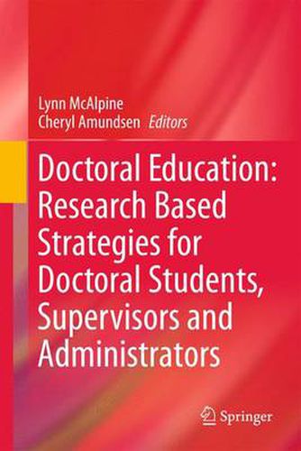 Cover image for Doctoral Education: Research-Based Strategies for Doctoral Students, Supervisors and Administrators