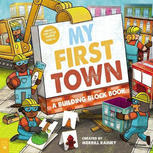 Cover image for My First Town: A Building Block Book